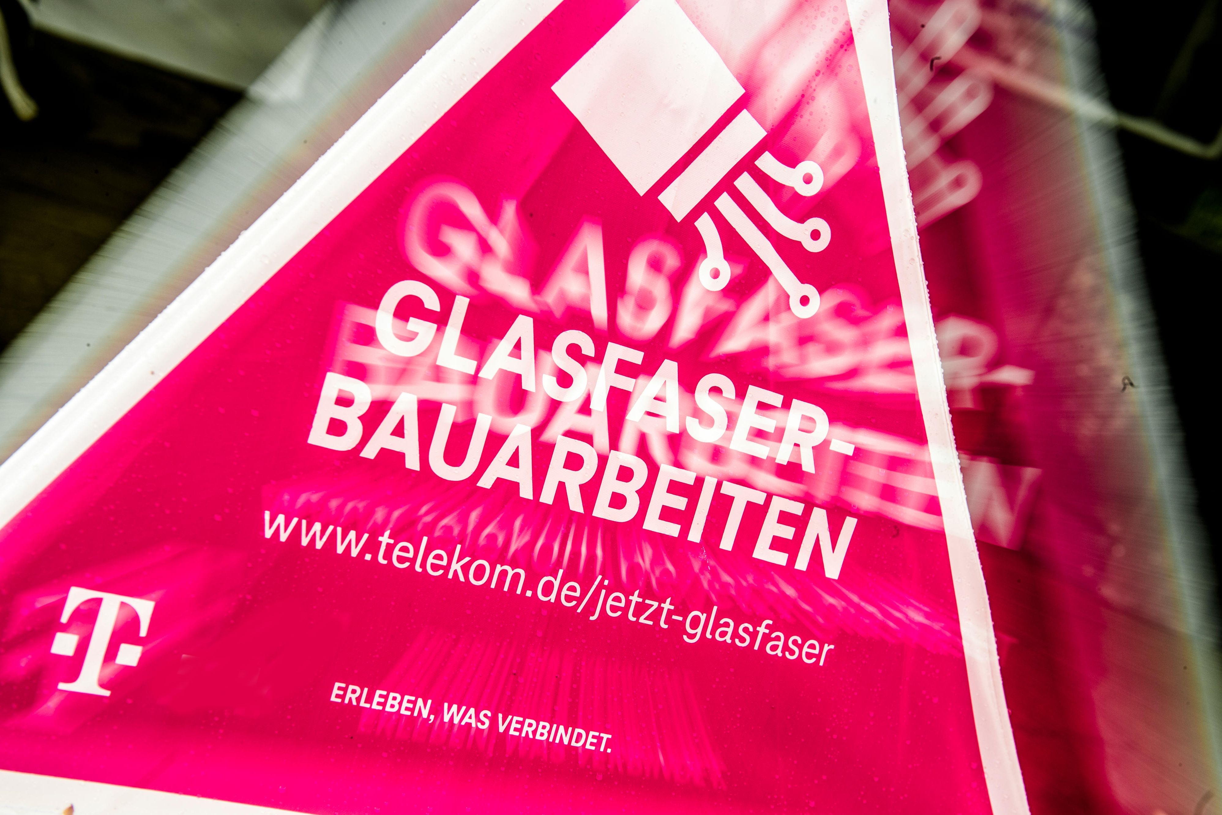 Glasfaser-Bauarbeiten