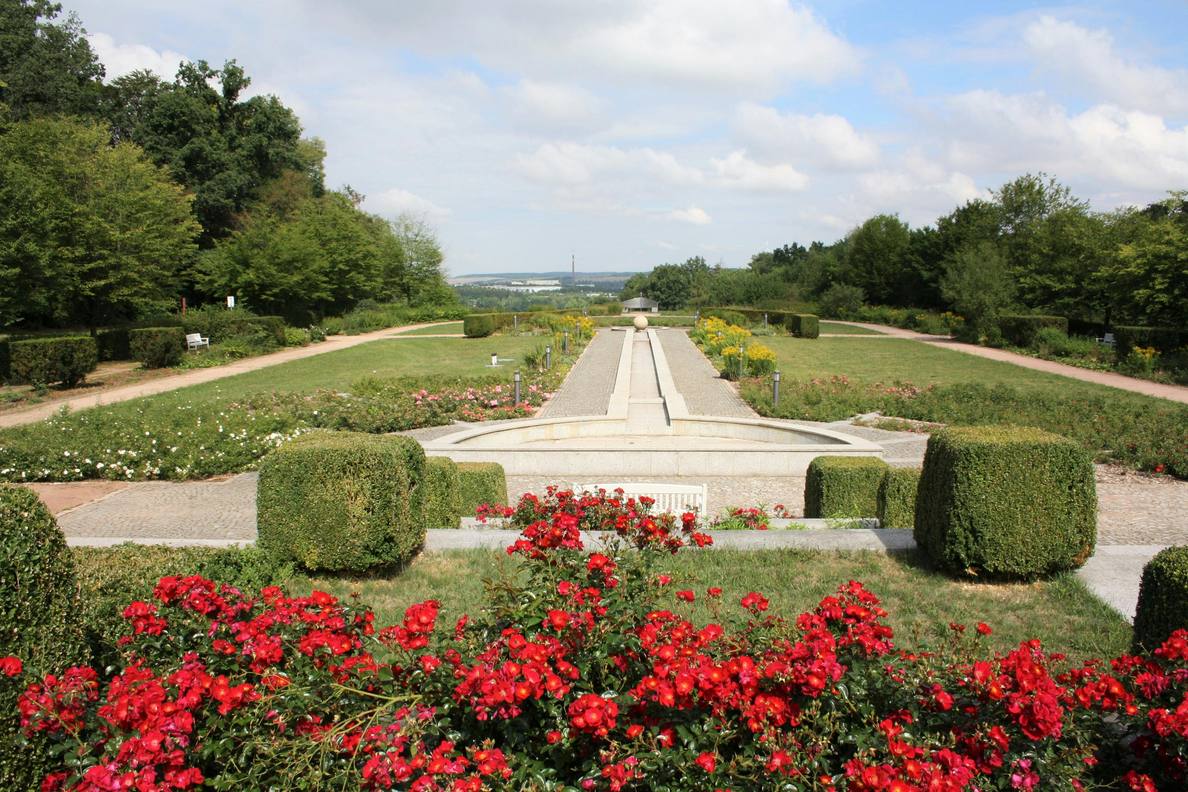 Französischer Garten am Kultur.Palais.Lichtenstein