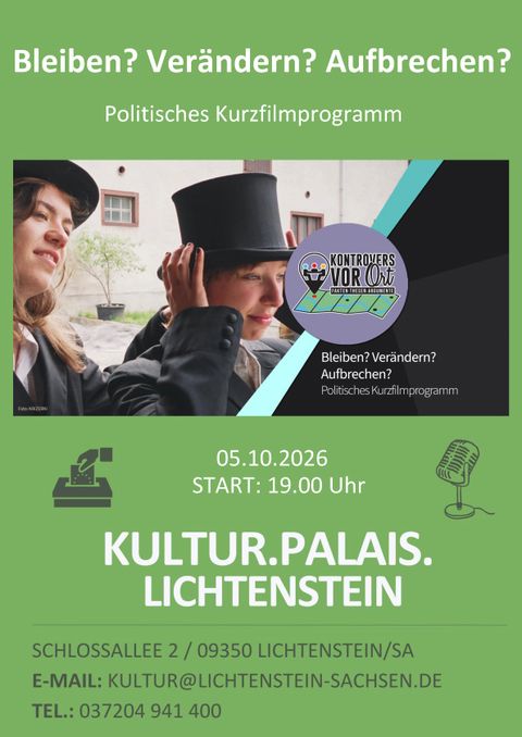 Plakat zur Veranstaltung