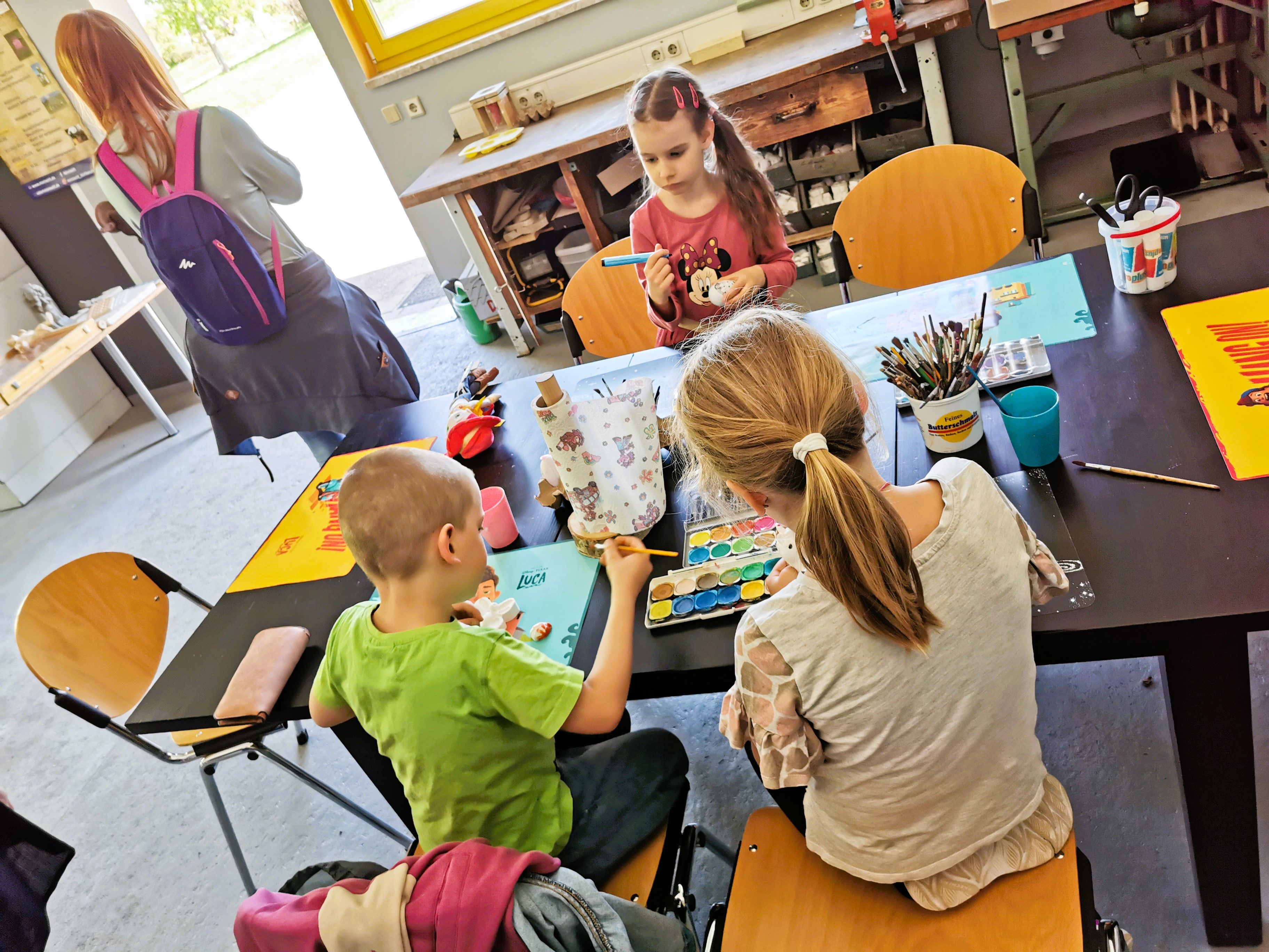 Kreativ in der Schauwerkstatt