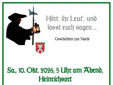 Veranstaltungsplaket mit Informationen in historischer Schrift