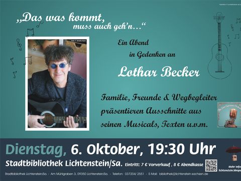 Plakat Lothar Becker