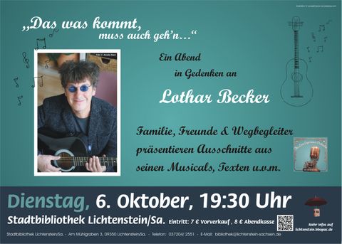 Plakat Lothar Becker