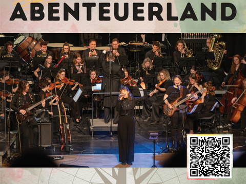 Orchester in Konzertaufstellung